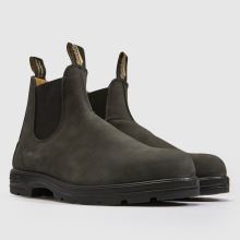 BLUNDSTONE Classic Chelsea in Rustic Black BLUNDSTONE Classic Chelsea,2 of 4