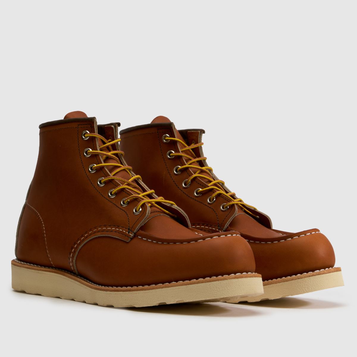 Red Wing 6 Inch Classic Moc in Tan Red Wing 6 Inch Classic Moc 1