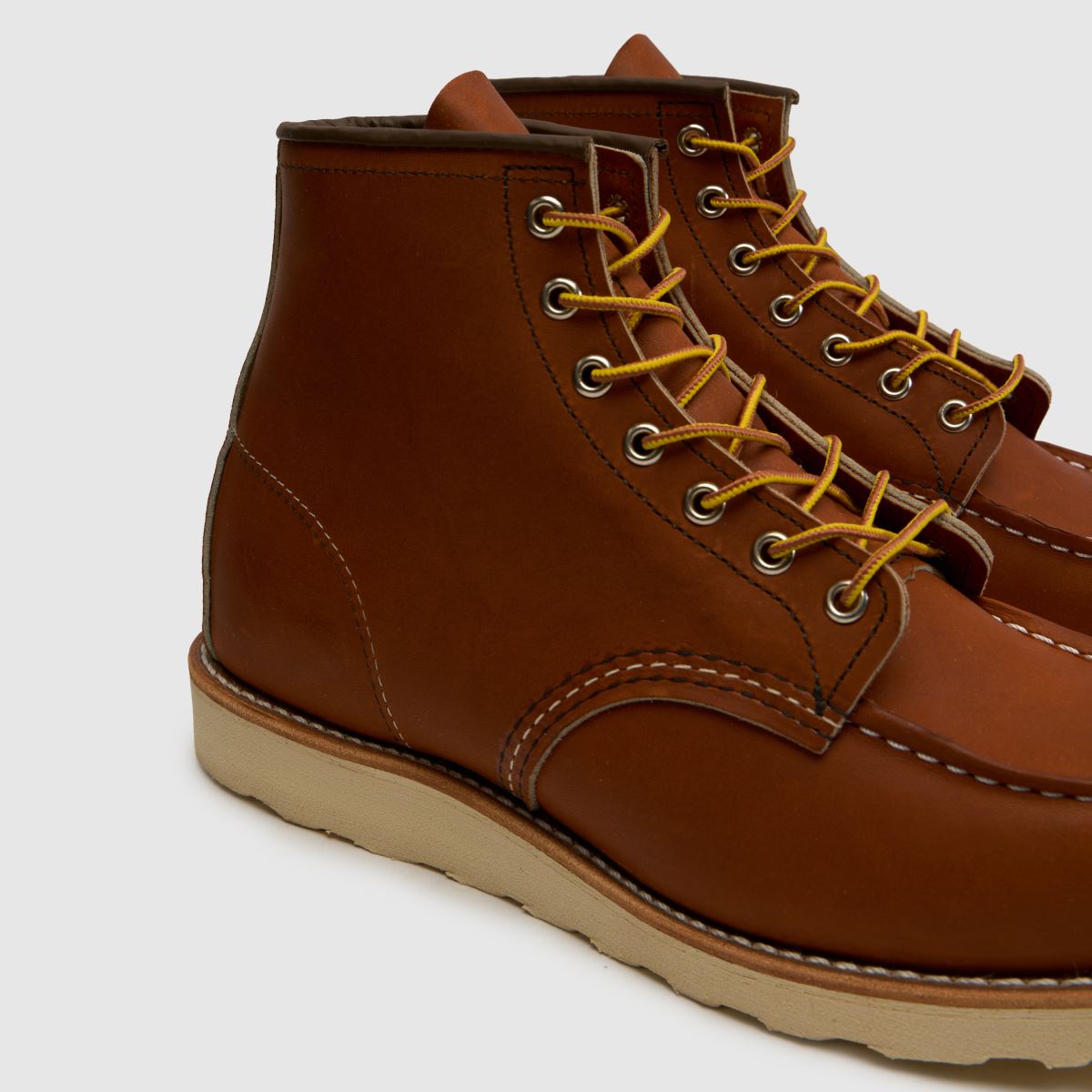 Red Wing 6 Inch Classic Moc in Tan Red Wing 6 Inch Classic Moc 7