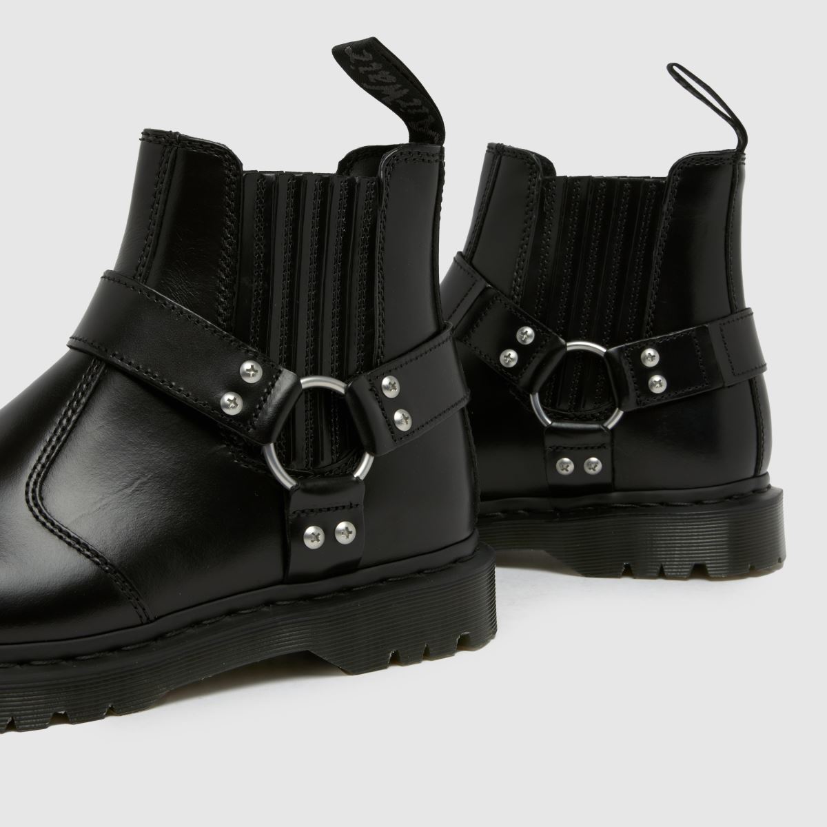 Mens Black Dr Martens 2976 Harness Chelsea Boots | schuh