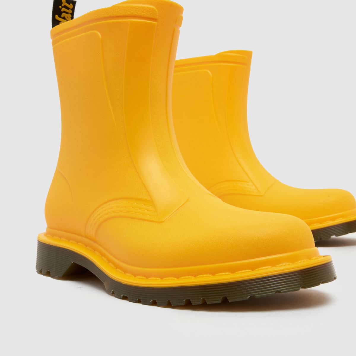 Dr Martens 1460 Rain Pull On in Yellow Dr Martens 1460 Rain Pull On 4