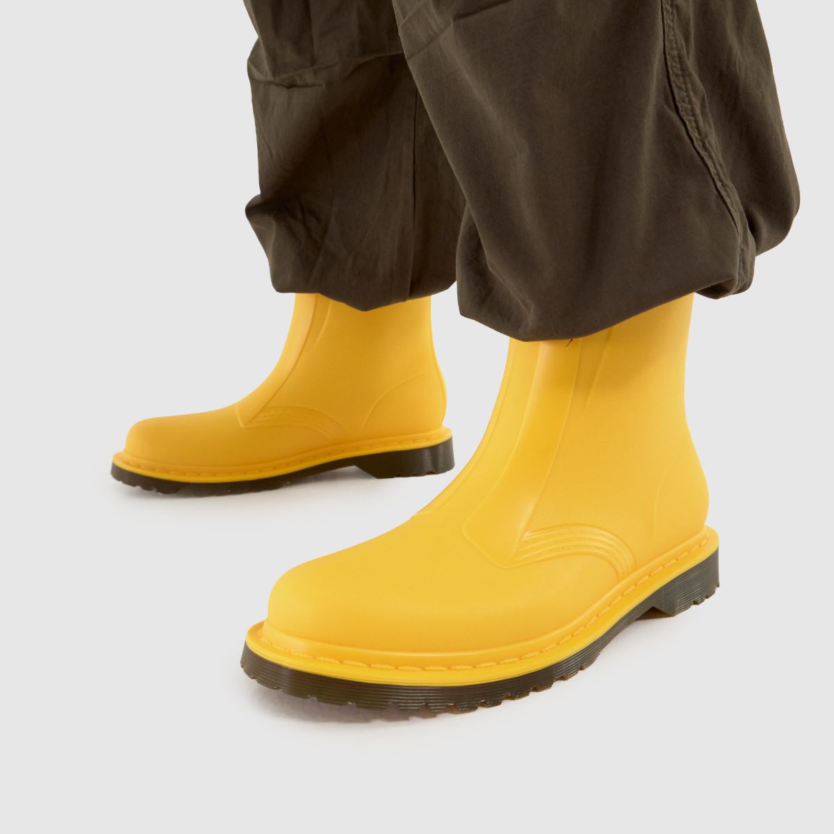 Dr Martens 1460 Rain Pull On in Yellow Dr Martens 1460 Rain Pull On 8