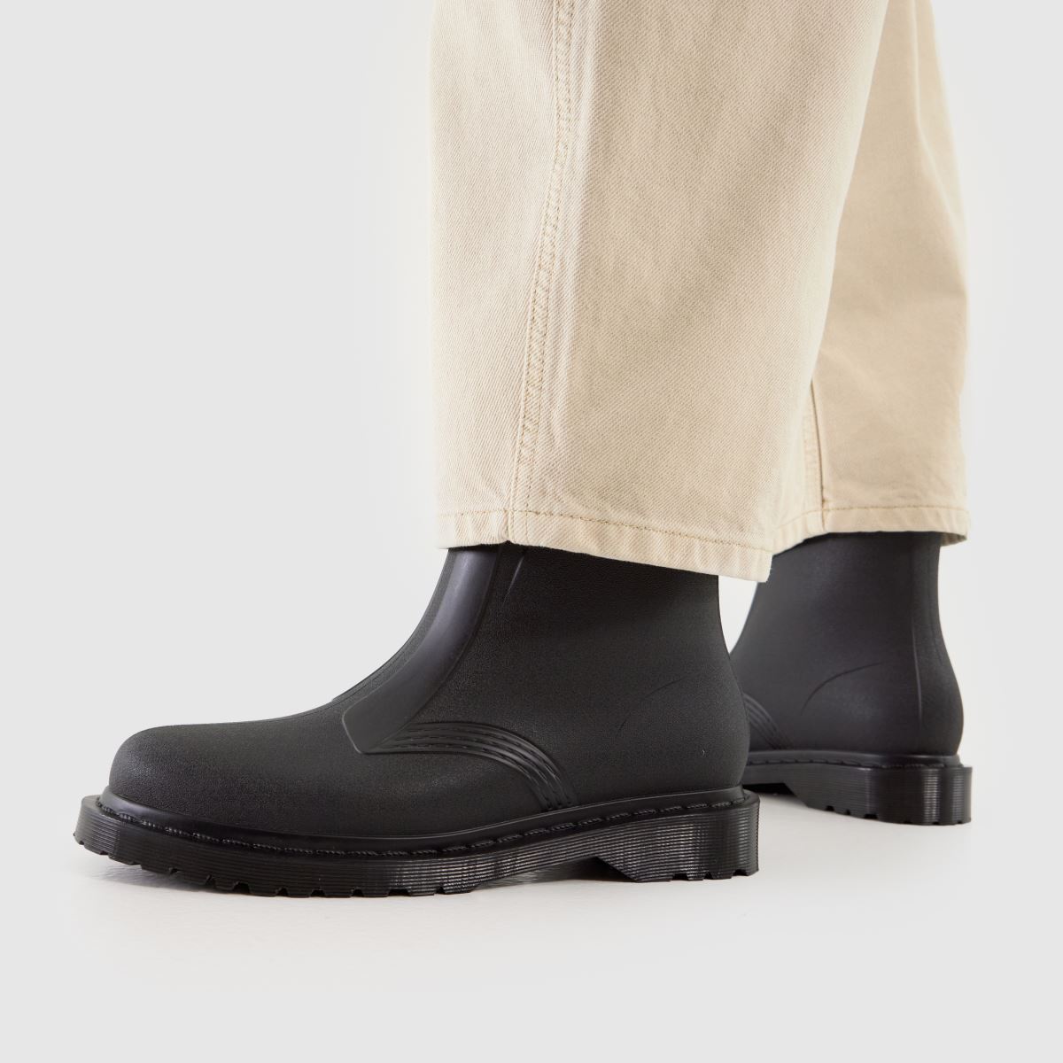 Dr Martens 1460 Rain Pull On in Black Dr Martens 1460 Rain Pull On 8