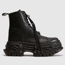 NEW ROCK Flame Chunky in Black NEW ROCK Flame Chunky,1 of 4