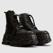 NEW ROCK Flame Chunky in Black NEW ROCK Flame Chunky,2 of 4