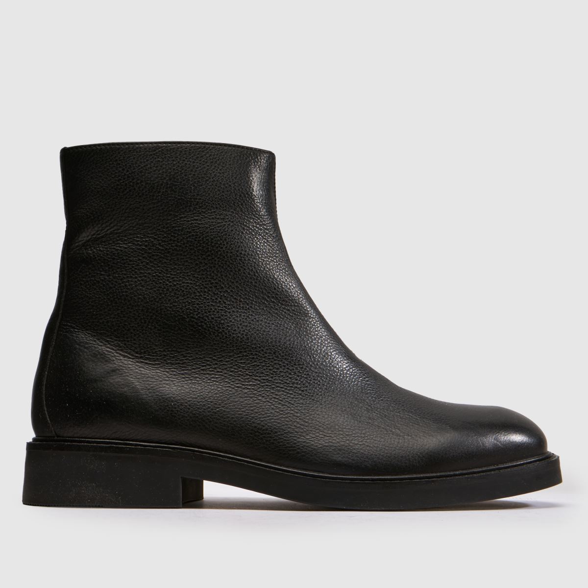 Herren schuh Dario Leather Square Toe Boots schuh Dario Leather Square Toe