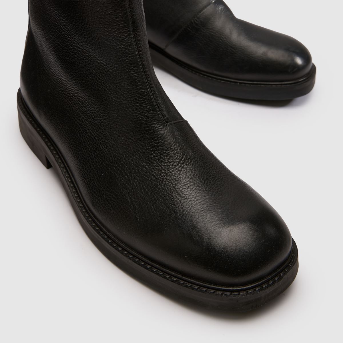 Herren schuh Dario Leather Square Toe Boots schuh Dario Leather Square Toe 4