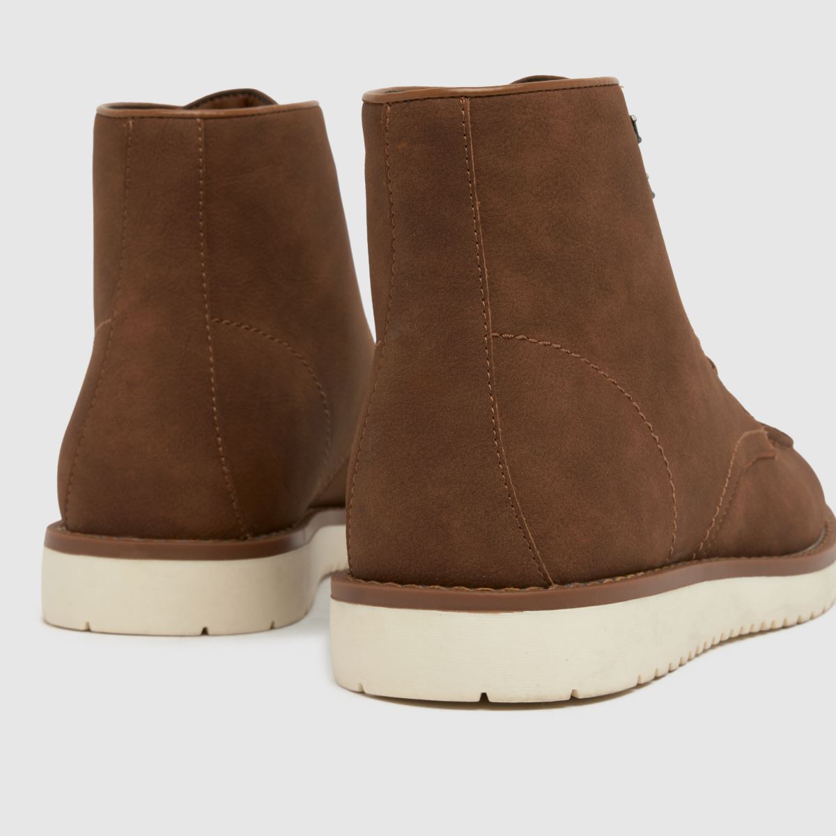 schuh Dayne White Sole Moc in Tan schuh Dayne White Sole Moc 7