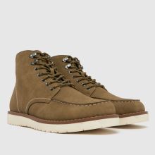 schuh Dayne White Sole Moc in Light Green schuh Dayne White Sole Moc,2 of 4