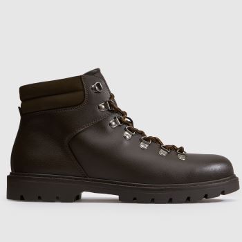 schuh Brown Greg Hiker Mens Boots