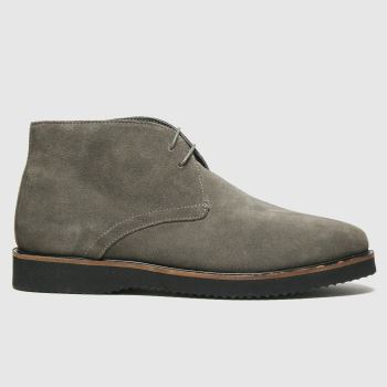 schuh grey & black griffin chukka boots schuh grey & black griffin chukka boots