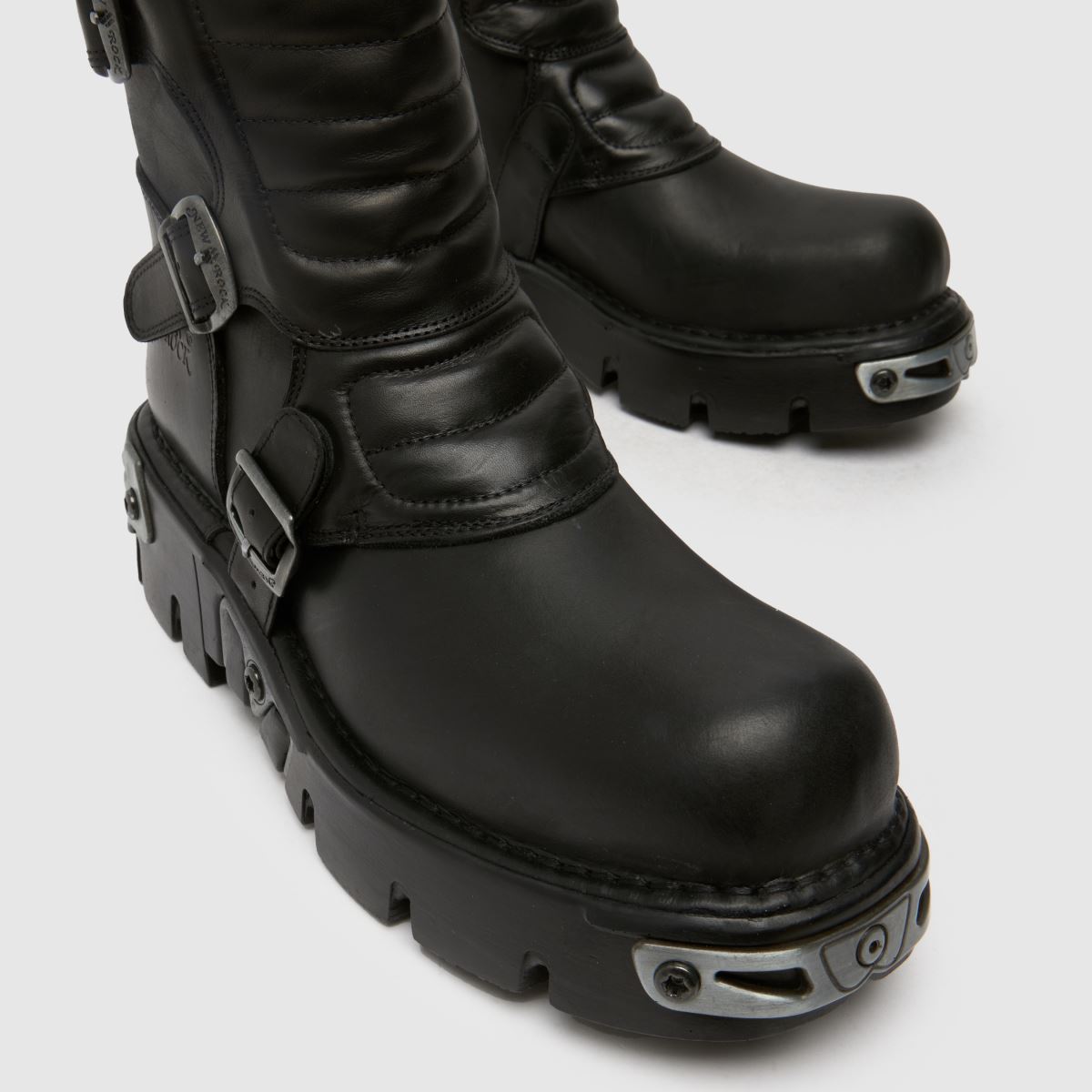NEW ROCK Padded Biker in Black