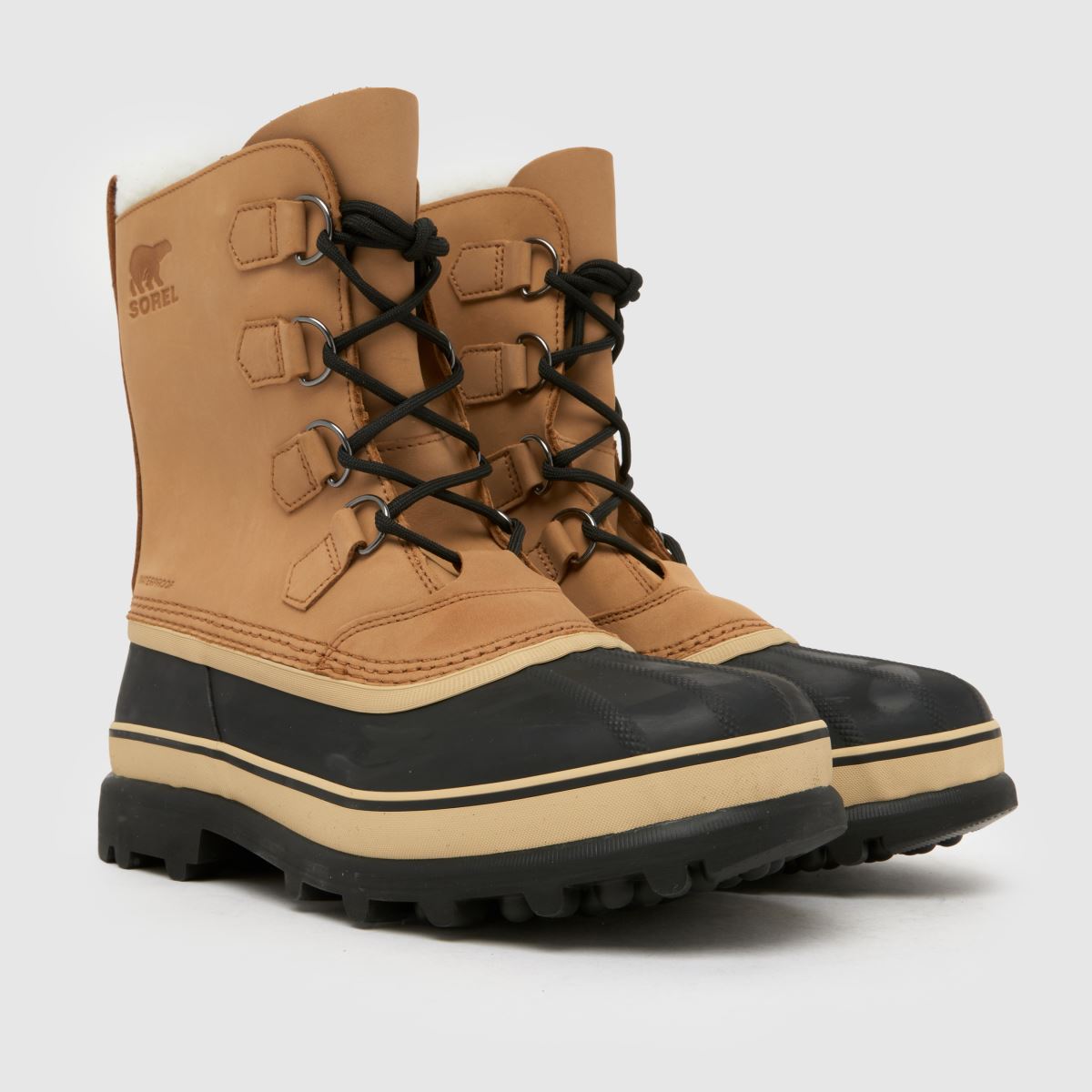 SOREL Caribou Waterproof in Tan SOREL Caribou Waterproof 8