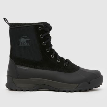 SOREL Black Buxton Lite Mens Boots