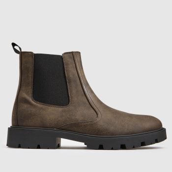schuh Brown Duke Chelsea Boot Mens Boots