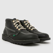 Kickers Classics Kick Hi Goldie in Black Kickers Classics Kick Hi Goldie,2 of 4