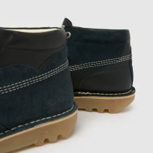 Kickers Classics Kick Hi Stitch in Navy Kickers Classics Kick Hi Stitch,4 of 4