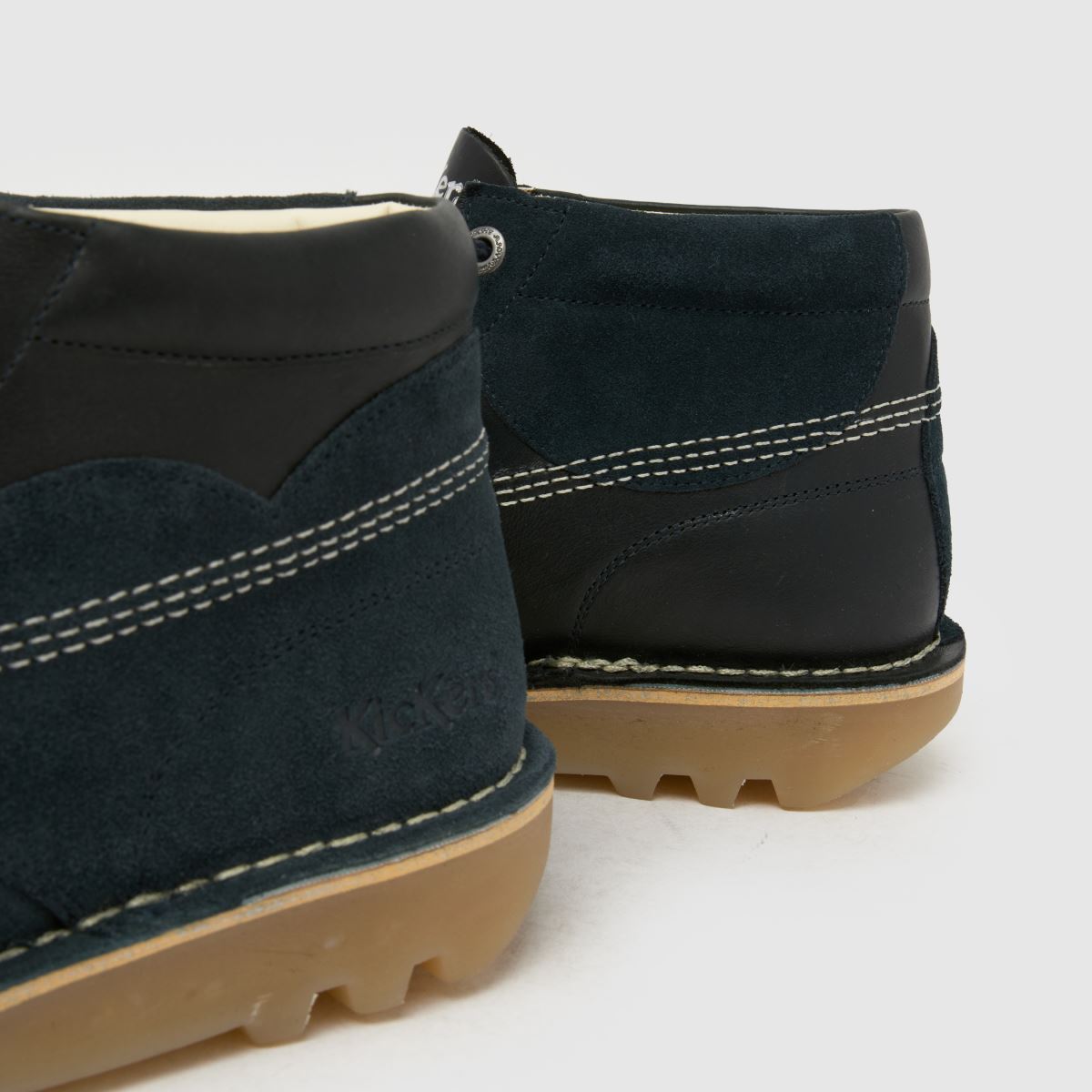Kickers Classics Kick Hi Stitch in Navy Kickers Classics Kick Hi Stitch 7
