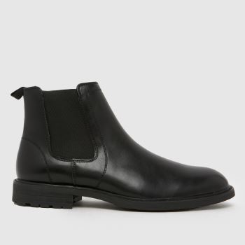 schuh Black Declan Chelsea Mens Boots