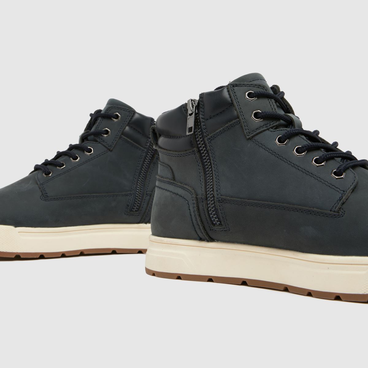 schuh Gio Leather Lace Up in Navy schuh Gio Leather Lace Up 4