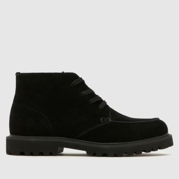 schuh Black Gatsby Suede Mens Boots
