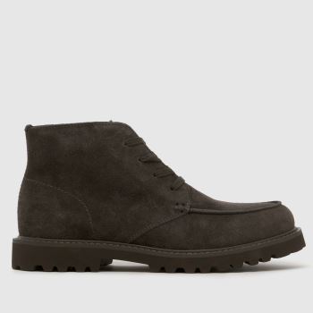 schuh Grey Gatsby Suede Boot Mens Boots