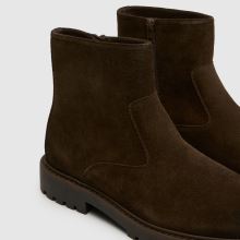 schuh Darrow Suede Chunky Boot in Brown schuh Darrow Suede Chunky Boot,3 of 4
