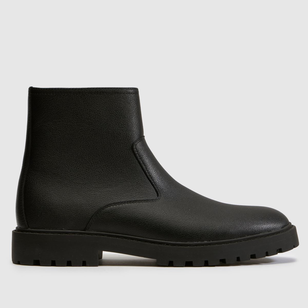 schuh Darrow Leather Chunky Boot in Black schuh Darrow Leather Chunky Boot