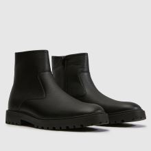 schuh Darrow Leather Chunky Boot in Black schuh Darrow Leather Chunky Boot,2 of 4