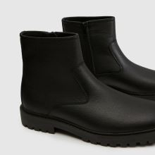 schuh Darrow Leather Chunky Boot in Black schuh Darrow Leather Chunky Boot,4 of 4