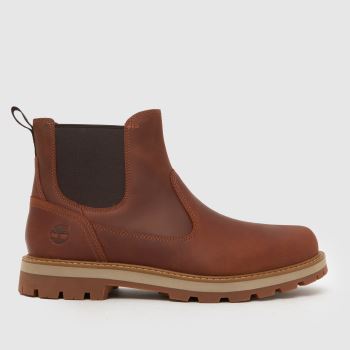 Timberland Tan Britton Road Chelsea Mens Boots