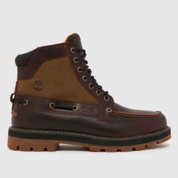 Timberland Burgundy Britton Road Mens Boots