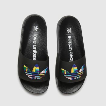 adidas black adilette lite pride sandals adidas black adilette lite pride sandals
