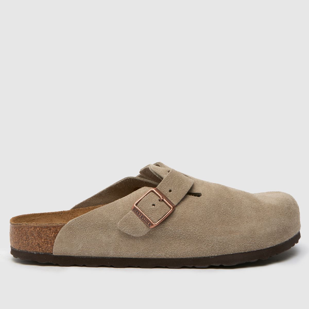 BIRKENSTOCK Boston Clog Sandals in Taupe