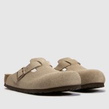 BIRKENSTOCK Boston Clog in Taupe BIRKENSTOCK Boston Clog,2 of 4