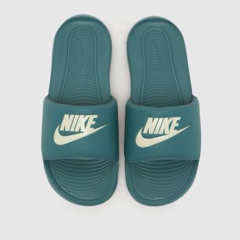 Nike Turquoise Victori One Mens Sandals
