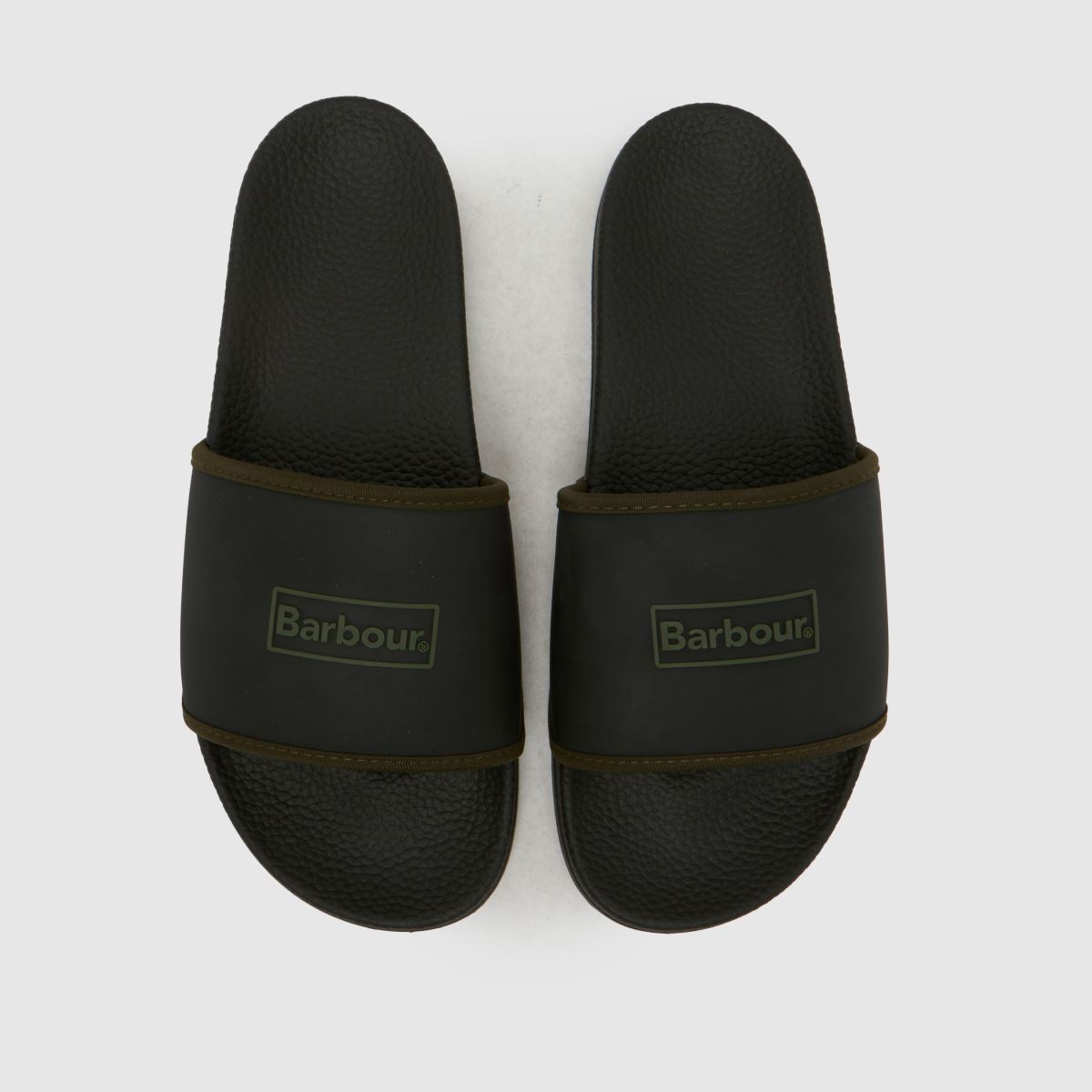 Barbour Cresswell Slider Sandals in Black