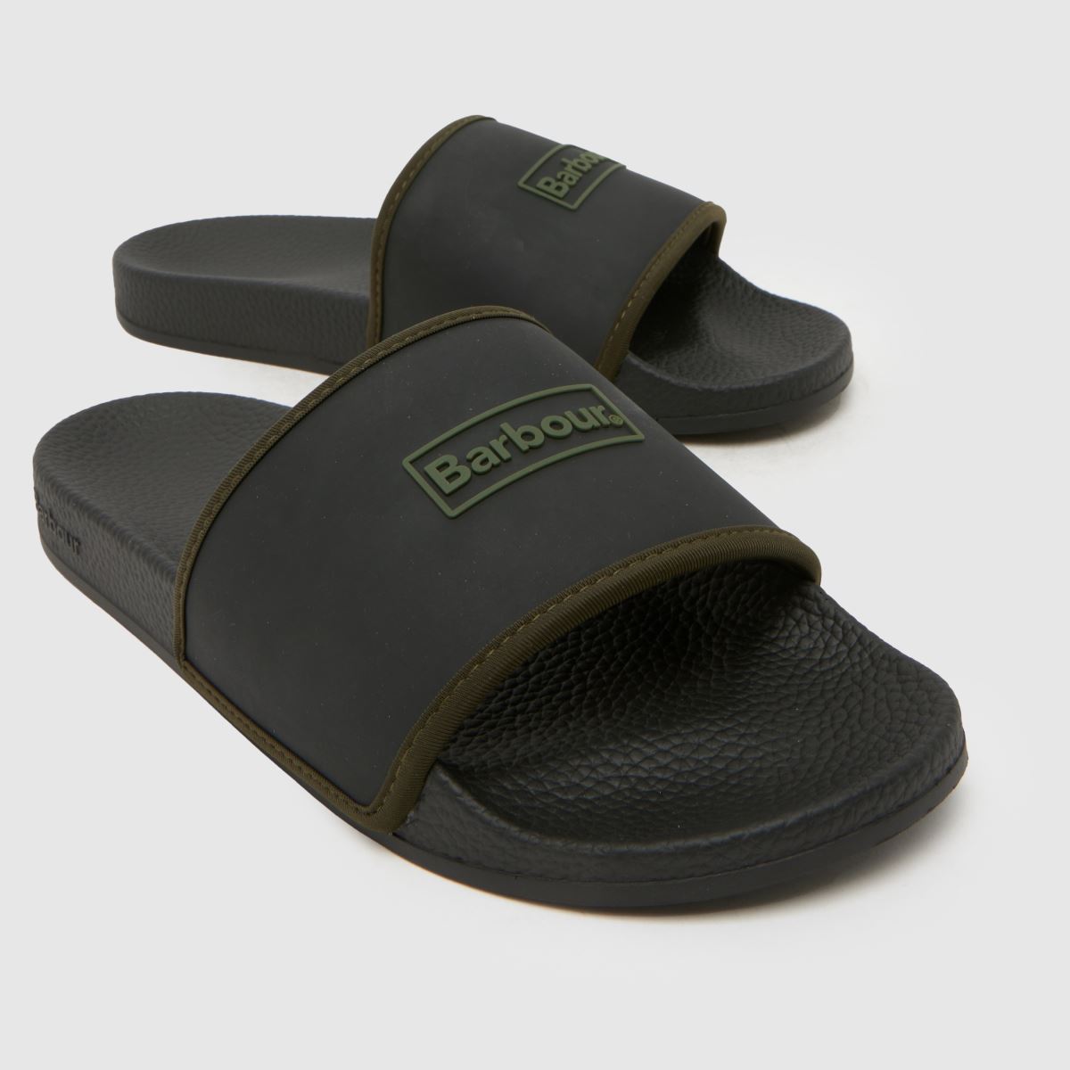 Barbour Cresswell Slider in Black Barbour Cresswell Slider 4