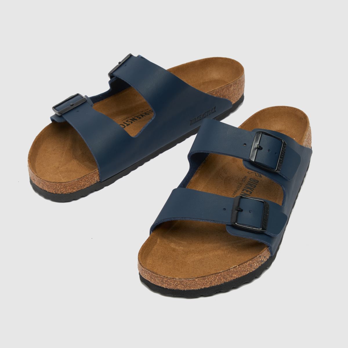 Mens Blue BIRKENSTOCK Arizona Sandals 