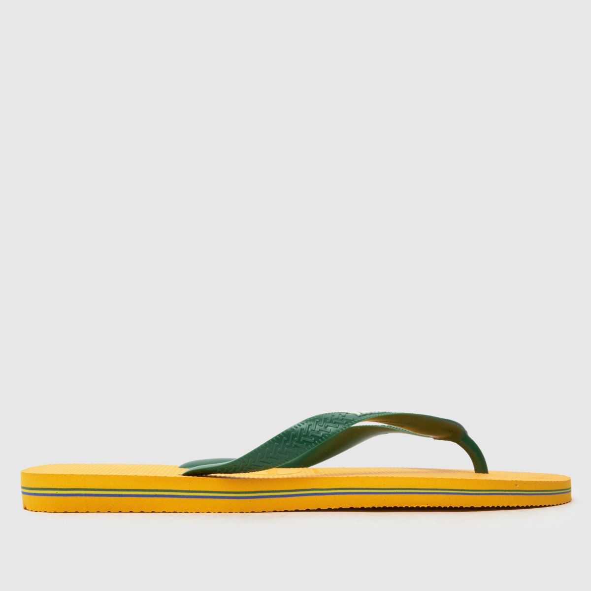 Havaianas Brasil Logo Flip in Yellow Havaianas Brasil Logo Flip 1