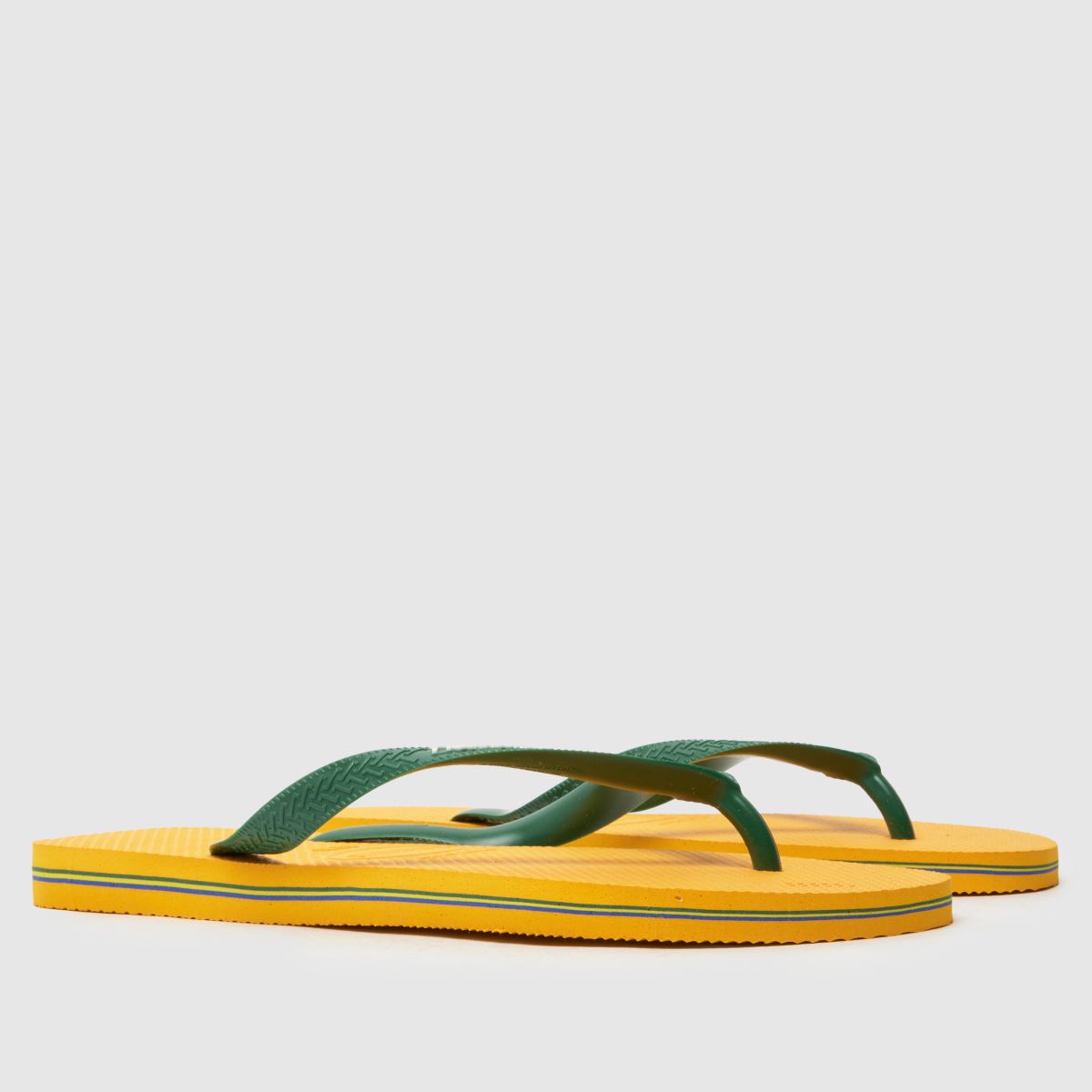 Havaianas Brasil Logo Flip in Yellow Havaianas Brasil Logo Flip 4