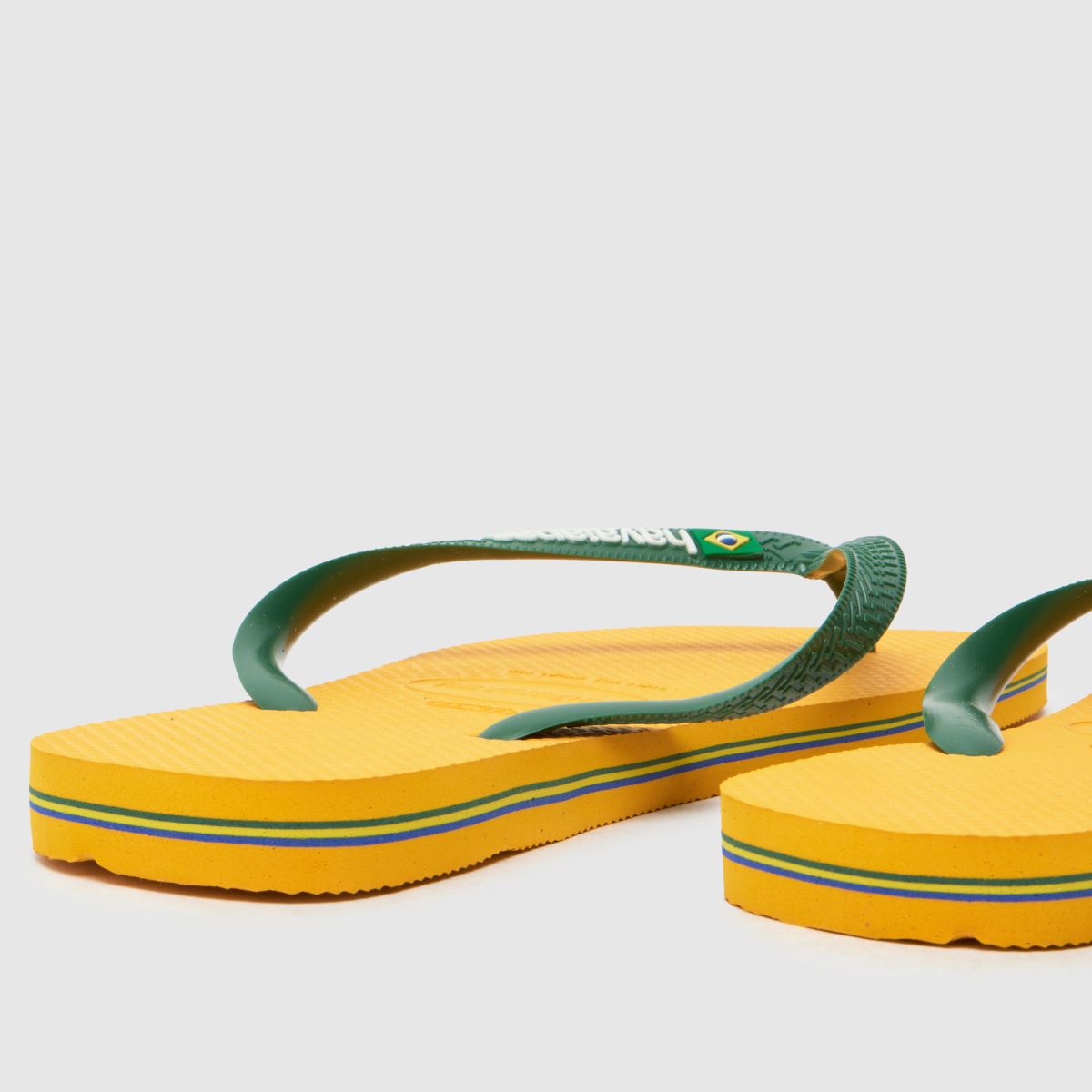 Havaianas Brasil Logo Flip in Yellow Havaianas Brasil Logo Flip 7