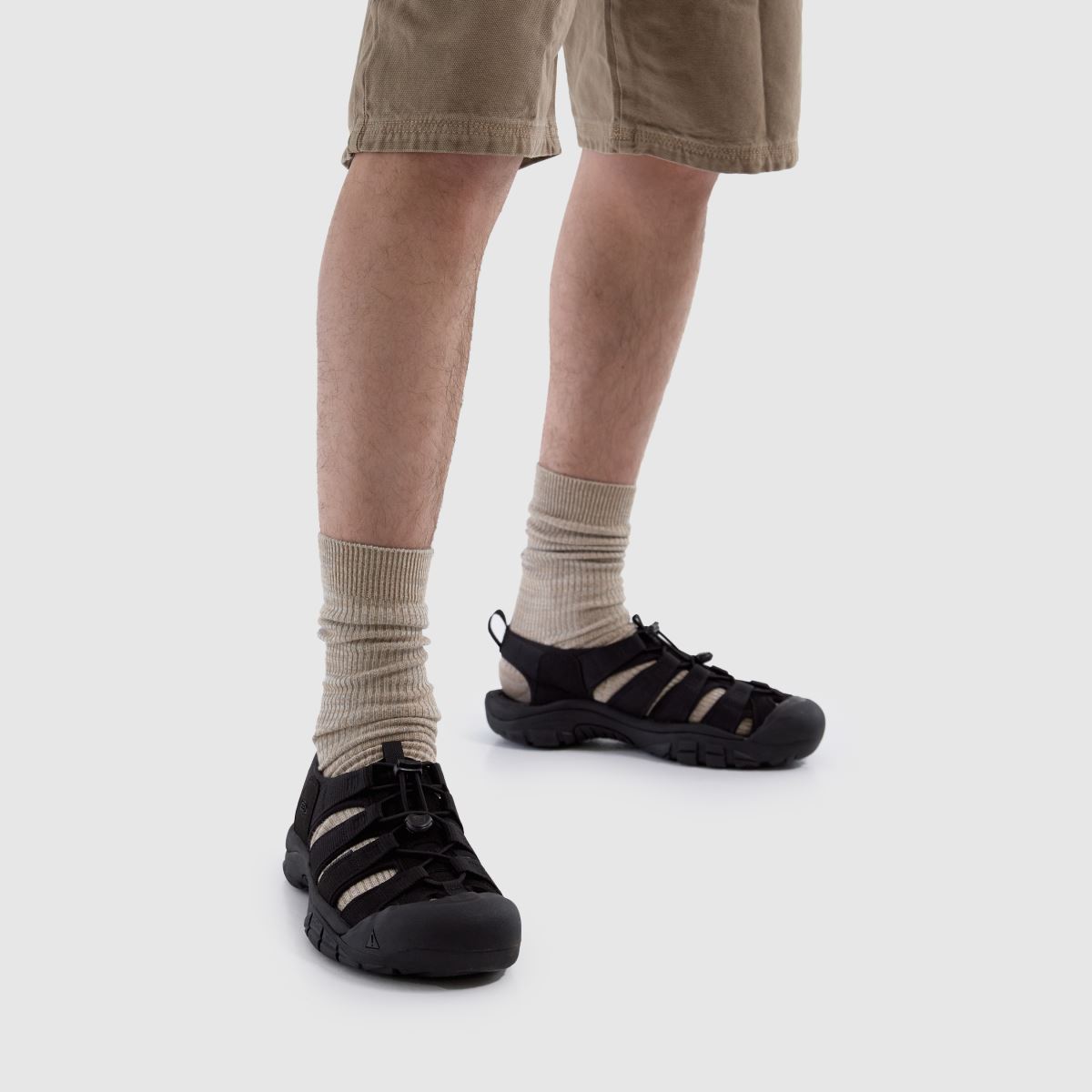 Mens Black KEEN Newport H2 Sandals | schuh