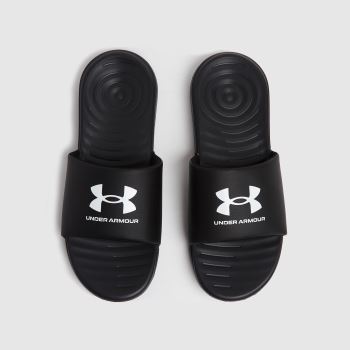 Under Armour black m ansa fix slide sandals Under Armour black m ansa fix slide sandals