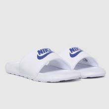 Nike Victori One in White & Blue Nike Victori One,2 of 4