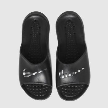 Nike black & white victori one sandals Nike black & white victori one sandals