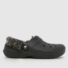 Crocs Classic Fleece Lined Clog in Black Crocs Classic Fleece Lined Clog,1 of 4