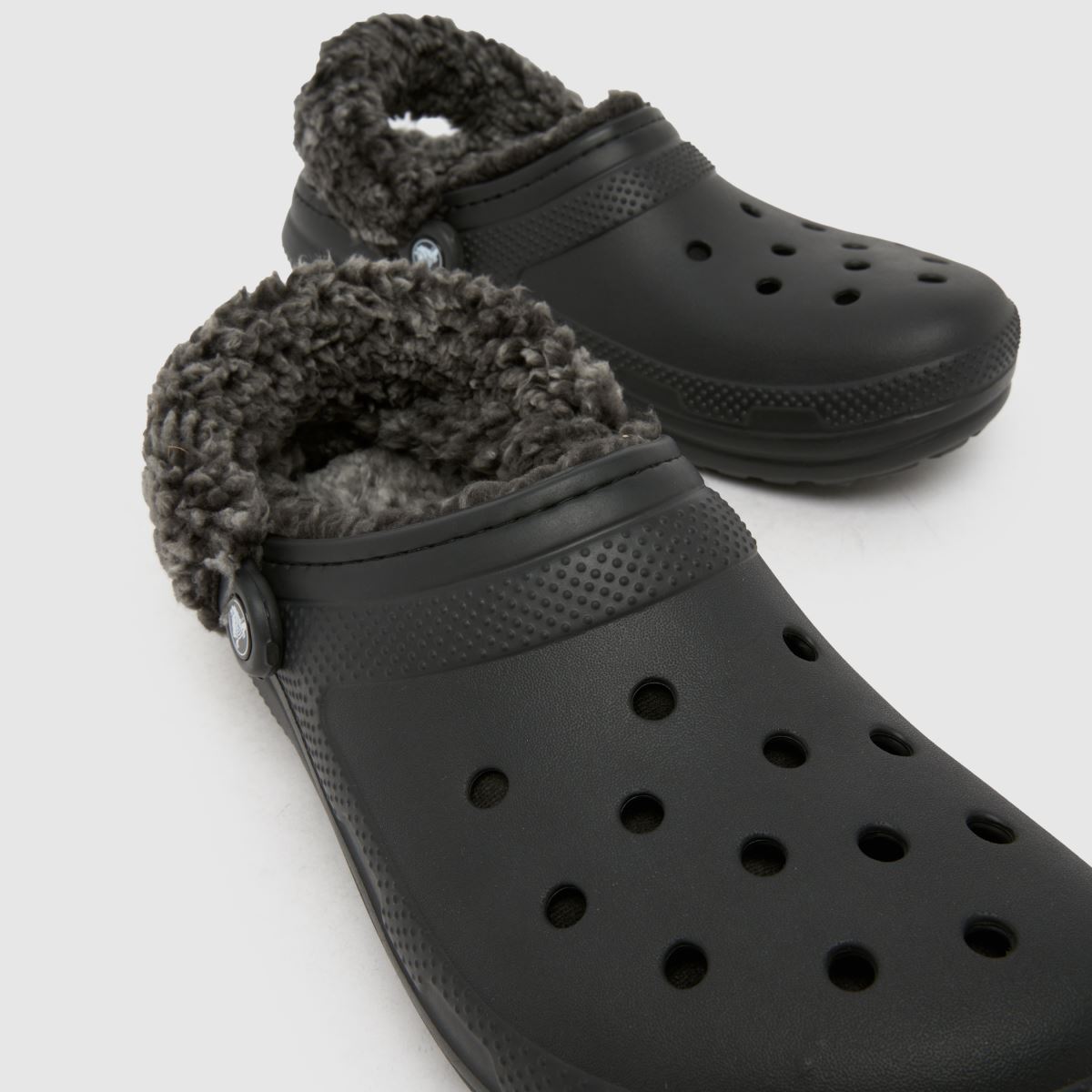 Crocs Classic Fleece Lined Clog in Black Crocs Classic Fleece Lined Clog 4