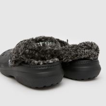 Crocs Classic Fleece Lined Clog in Black Crocs Classic Fleece Lined Clog,4 of 4