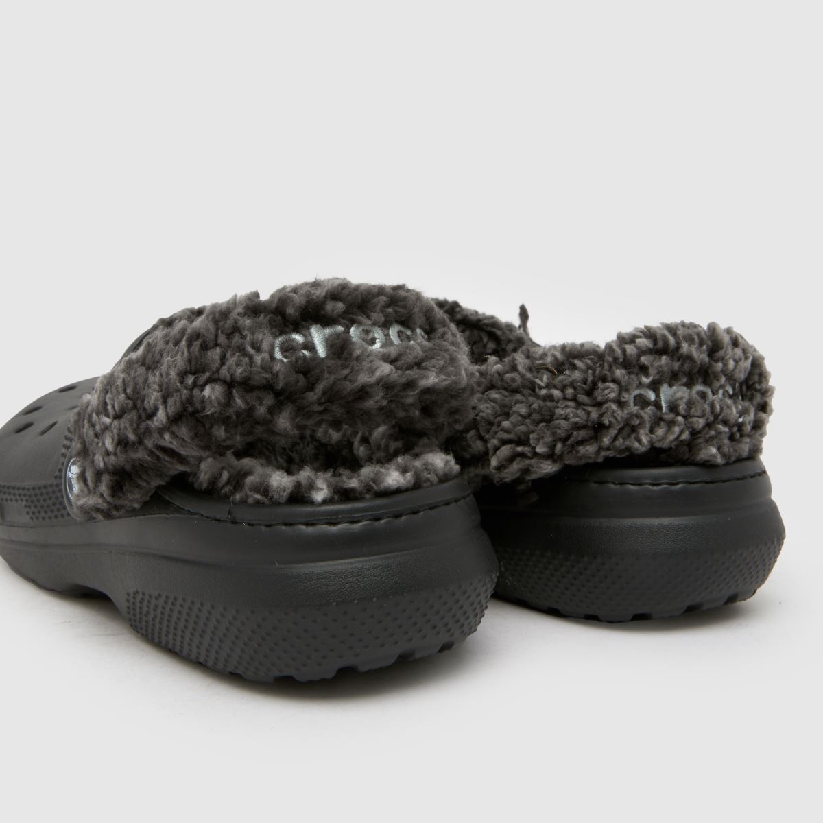 Crocs Classic Fleece Lined Clog in Black Crocs Classic Fleece Lined Clog 7
